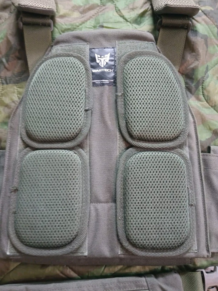 Tarkov Wartech TV102 Plate Carrier, Waist Pouch "Reaper" UP117, Stich