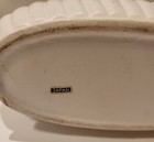 Decorative Small Planter With Candleholders White with Gold Trim Made In Japan — photo 9