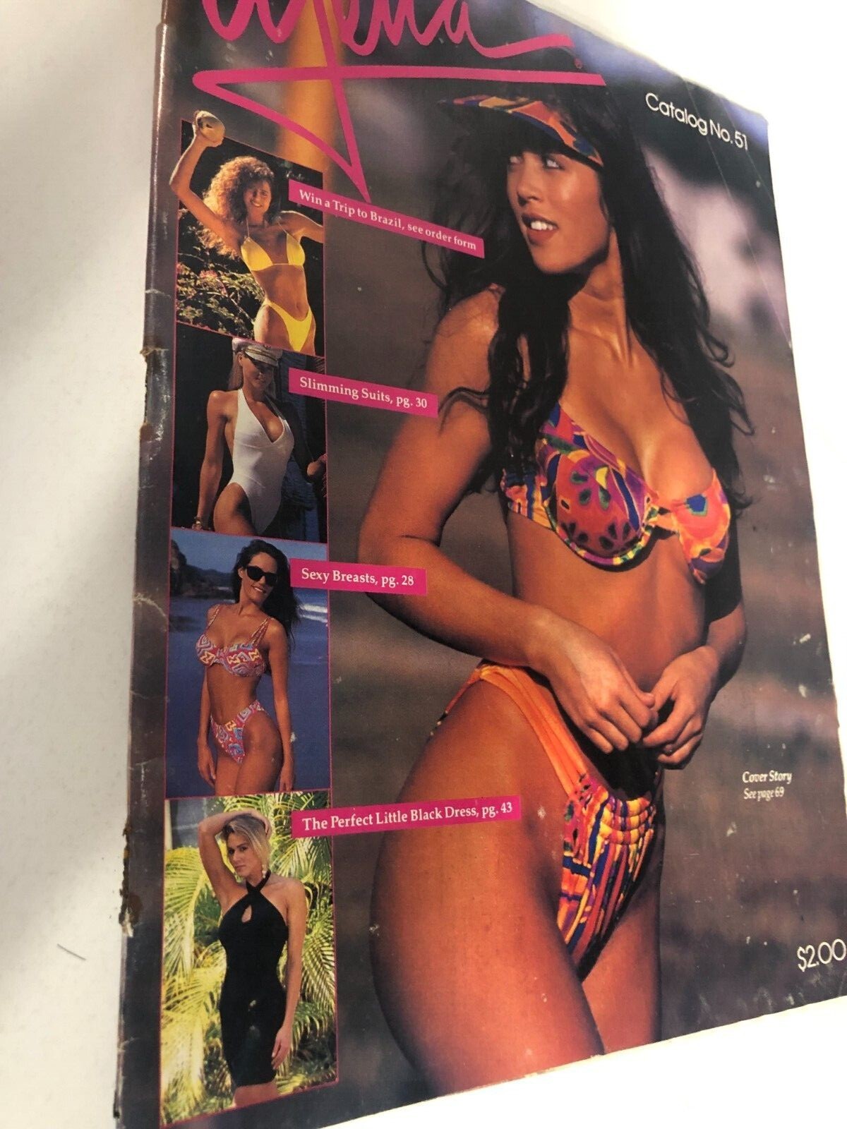 VINTAGE UJENA SWIMWEAR CATALOG NO. 51 SWIMWEARSPORTWEARFASHION