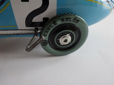 Voiture de course à trainer - Turquoise - En Pagaille