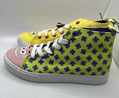 sponge bob high tops