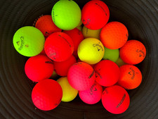 36 Callaway Super Soft Matte Mixed Colors 5AAAAA MINT CONDITION GOLF BALLS