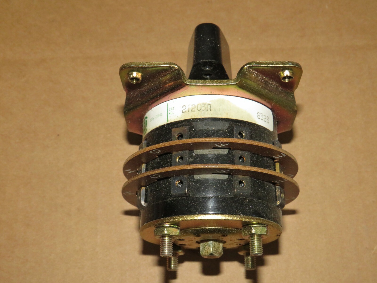 ELECTROSWITCH 21203A ROTARY DETENT SWITCH M254800 eBay