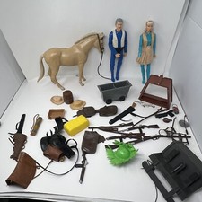 MARX Johnny West Adventure Wild West vintage action figure Horse Lot 3
