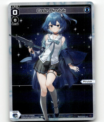 WIXOSS Code Piruluk (Parallel Foil) Welcome Back Diva LC
