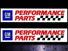 Gmparts Set Of 2 Orig. Vintage Racing Decalstickers Chevy Pontiac Olds Corvette