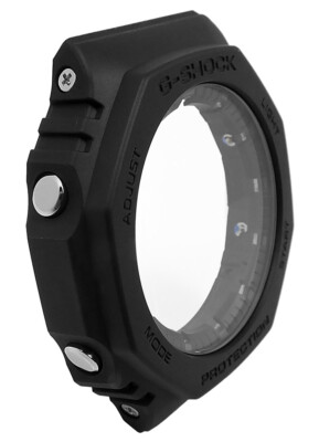 Casio G-Shock Gehäuse Bezel Mineralglas schwarz Resin GA-2100-1A1