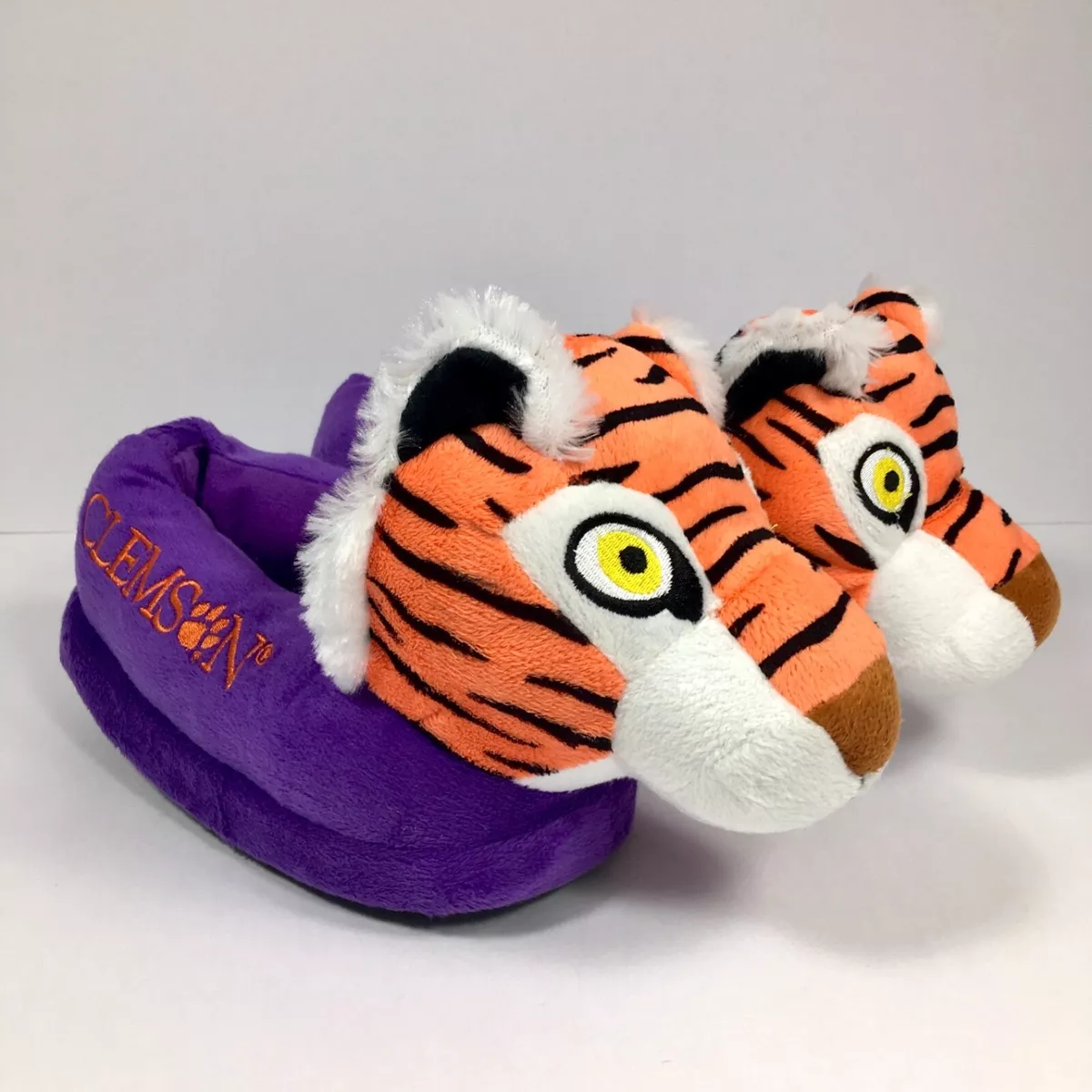Clemson Tigers 3D Mascot Youth Kids Slippers eBay