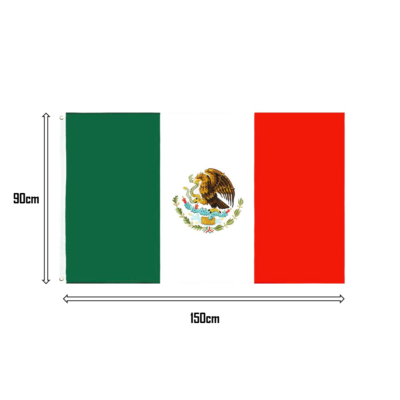 Messico bandiera 150 cm x 90 cm