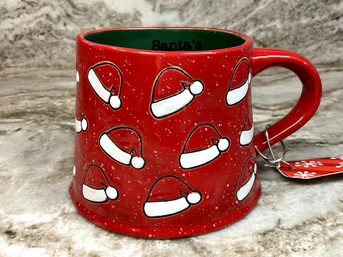 Shaped Mug - Santa Red