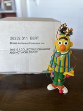 Vintage Jim Henson Christmas on Sesame Street -  BERT - Ornament 1992 Excellent
