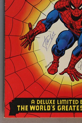 Marvel Treasury Edition #1 Signed by Stan Lee & John Romita #745