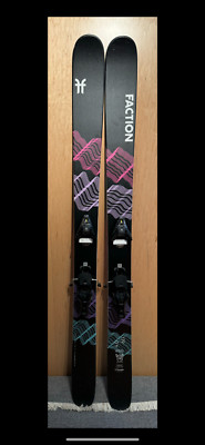 Faction 179s PRODIGY 4.0 With Salomon STH2 WTR 13 bindings