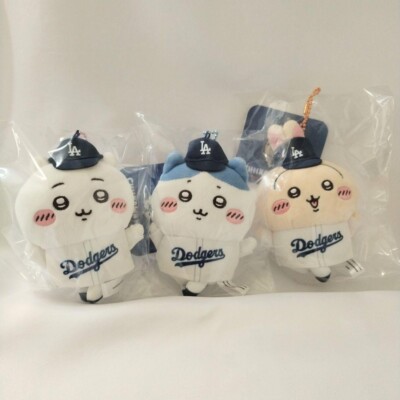 Chikikawa x MLB Dodgers ぬいぐるみ 12個セット Chiikawa x MLB Tokyo Series Collaboration Mascot Dodgers Plush Set