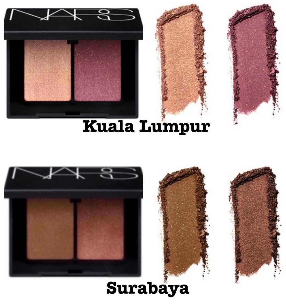 NARS Eyeshadow Duo, Kuala Lumpur/ Surabaya, New in box | eBay