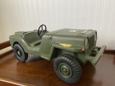 1976 Late Issue G.I. Joe Adventure Team/Action Man Blow Mold Jeep(RARE HTF)