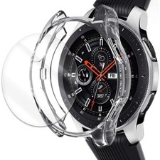 Easy to Install Screen Protector  Case Cover F Samsung Gear S3 Classic SM-R775V
