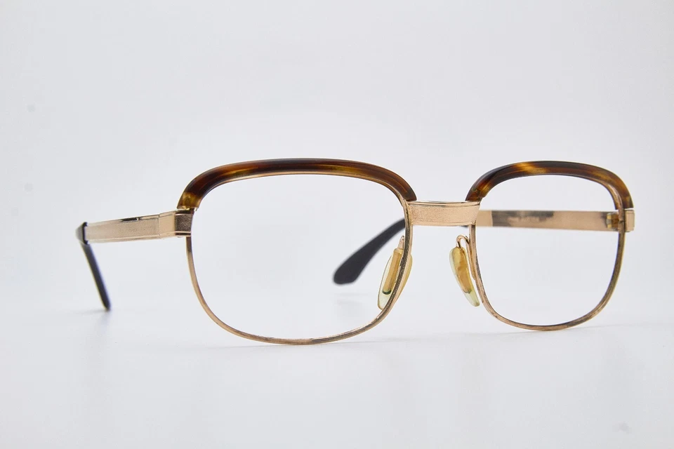 Gafas vintage de los años 70 llenas de oro VIENNALINE 235 1/20 12 KGF marco tortuga Foto 4 de 4