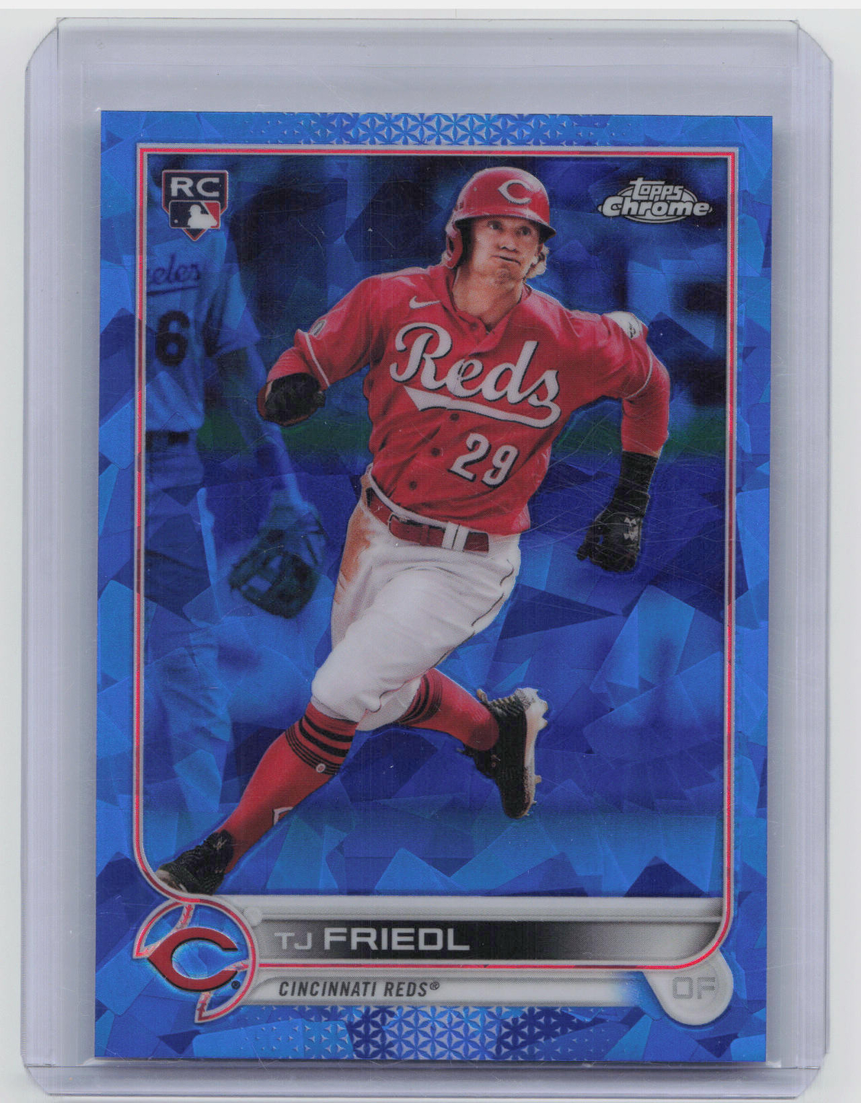 2022 Topps Chrome Sapphire Edition #546 TJ Friedl