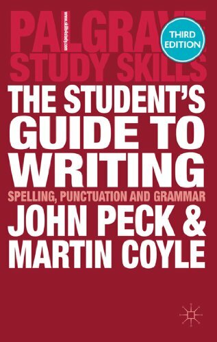 The Student's Guide to Writing: Spelling, Punctuation and Gramm .9780230373884