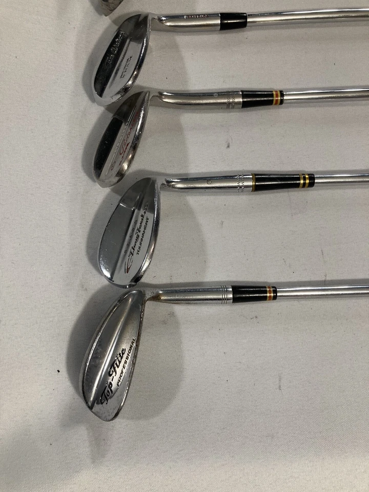 Vintage Top-Flite Sears Ram Nickel Forged Stainless Steel Golf Club Lot Of 8 - Image 3 of 4
