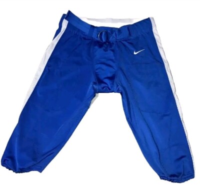 NIKE, Alpha Elite Football Pant, Royal / White Mens Size XL