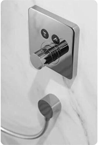 Hansgrohe 27451821 AXOR 2" Starck Steckdose 1/2" Gewinde Upgrade Nickel gebürstet - Bild 3 von 6