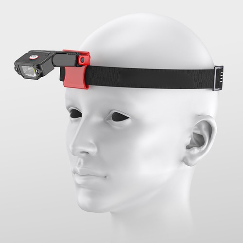 USB Wiederaufladbare Induktions LED-Stirnlampe mit Clip Angeln Lampe Zubehör - Bild 16 von 21
