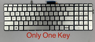 HP Laptop Envy 15-AQ015NR m6 15-AQ Genuine US Keyboard One Key Cap + Hinge