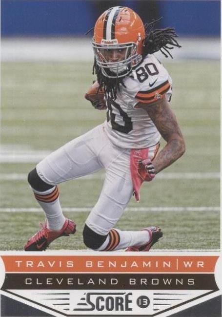 2013 Score Travis Benjamin #52 - 1 of 2