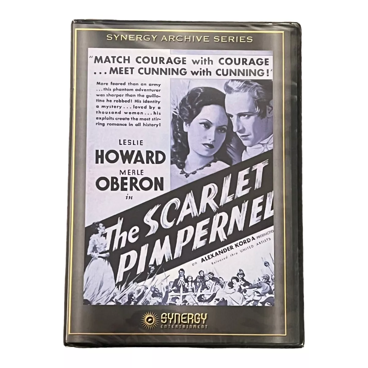 The Scarlet Pimpernel 1934 DVD New Sealed 2007 Synergy eBay