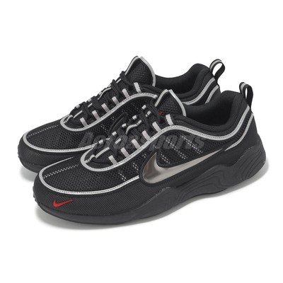 Nike Air Zoom Spiridon Black Sport Red Men Casual Shoes Sneakers HF9117-002
