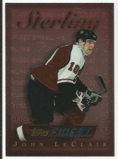 JOHN LECLAIR 1995-96 TOPPS FINEST CARD NM-MT+ CONDITION PHILADELPHIA FLYERS