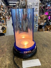 ZIMA Clearmalt Bar Light Up Bottle Lamp Glorifier Mirrored Advertising Beer Bar