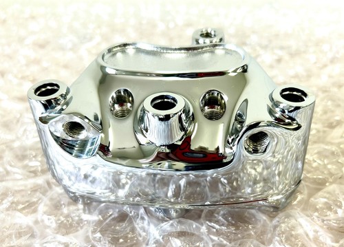 Harley front Calipers Left FAT BOY 2000-06 Chrome OEM 44046-00 Dyna, SOFTAIL - Picture 2 of 12