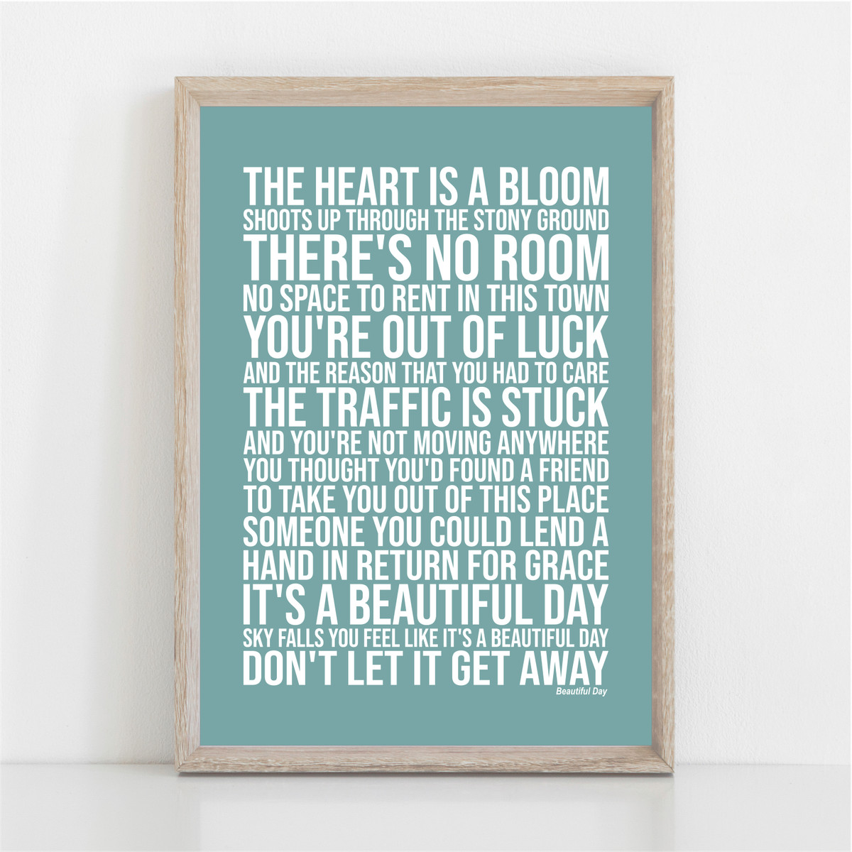 Beautiful Day U2 Lyrics