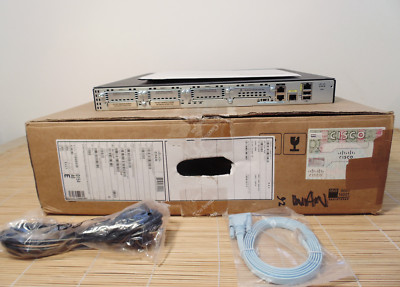 NEU CISCO C2901-CME-SRST/K9 Voice Bundle PVDM3-16 FL-CME-SRST-25 NEW OPEN BOX