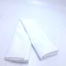  115 Countess Mara Mens White Solid Casual Suit Handkerchief Dress Pocket Square