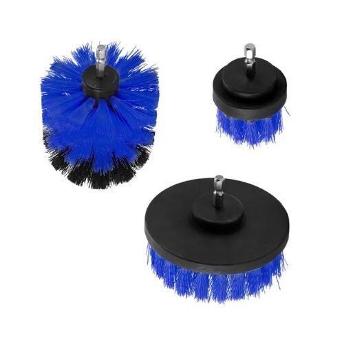 Electric Drill Brush Power Scrubber Car Polisher Kitchen Toilet Cleaning Tools - Bild 37 von 48