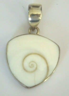 Pendentif Oeil De Sainte Lucie En Argent 925 - Neuf Avec étiquettes, Poinçonné