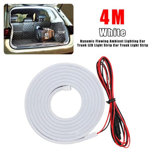 Universal Upgrade Car Rear Trunk Ambient LED Light Strip Cargo Area Illumination - Picture 20 of 30