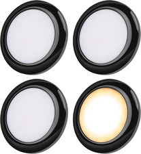 Campervan Boat LED Ceiling Light Surface Mount 12V 80Mm PC Material Puck Light f