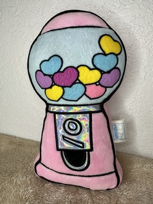2 Scoops Pink Gumball Machine Mini Plush Toy Candy Heart 9 