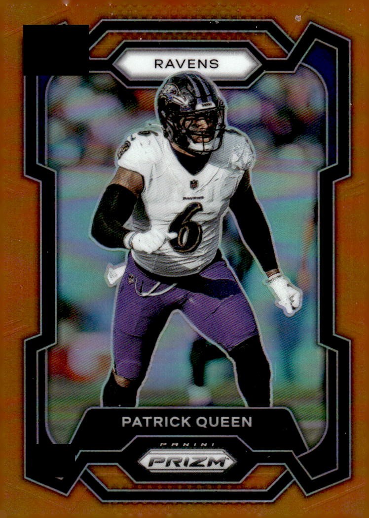 2023 Panini Prizm #24 Patrick Queen Orange #/249