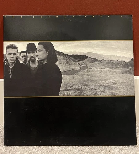 U2 – The Joshua Tree LP 1987 Island Vinyl VG+ Gatefold - Poster Insert w/ Lyrics