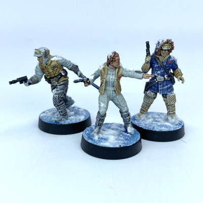 Space Wars Heroes - geeignet für Sci-Fi Wargaming - 3D gedruckte Miniaturen X1475