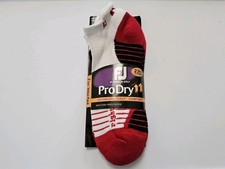 FootJoy Men's ProDry Advanced Golf Comfort Socks Cushioned 2 Pairs Ankle Sz 7-12