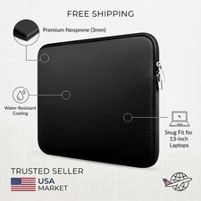 Laptop Sleeve Case 11-17 Inch Protective Bag Zipper Notebook Computer Cover
