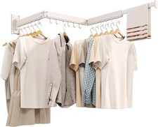 Wall Mounted Drying Rack, Drying Rack, Retractable Drying Rack