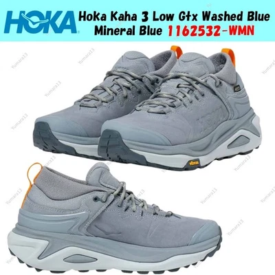 Taille homme Hoka Kaha 3 Low Gtx bleu lavé bleu minéral 1162532-WMN - Photo 1/4